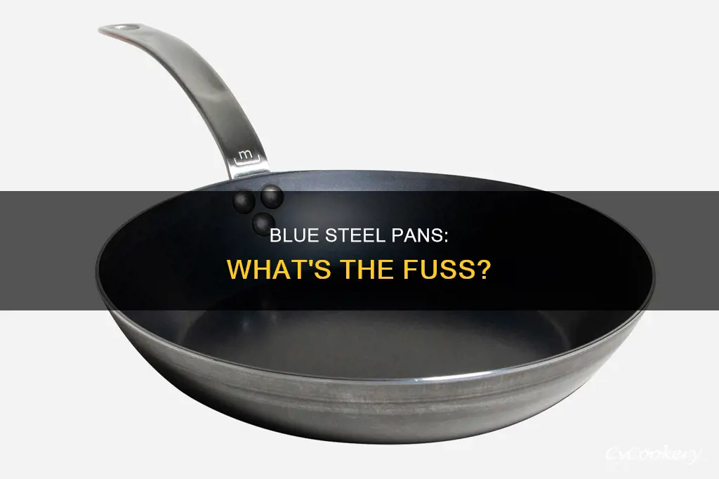 what is a blue steel pan