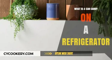 Understanding Your Fridge's Can Caddy: Function, Benefits, and Uses