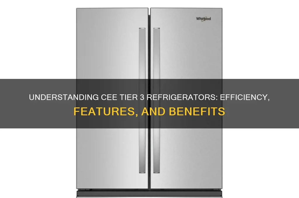 what is a cee tier 3 refrigerator