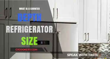 Understanding Counter Depth Refrigerator Sizes: A Comprehensive Guide