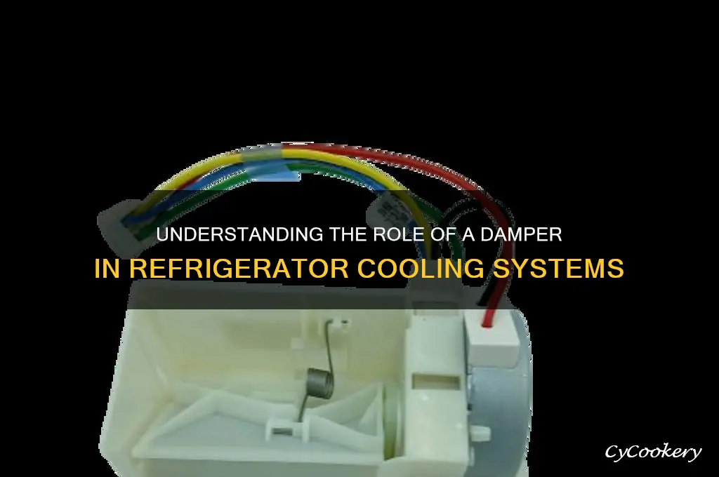 what is a damper in a refrigerator