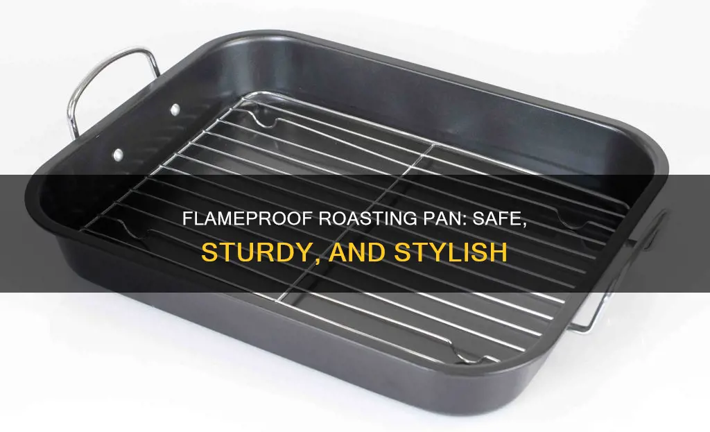 what is a flameproof roasting pan