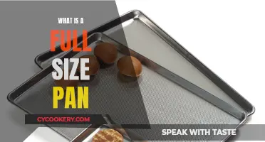 Full-Size Pans: Dimensions and Uses