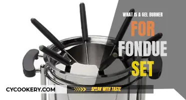 Gel Burner Fondue Set: How Does It Work?