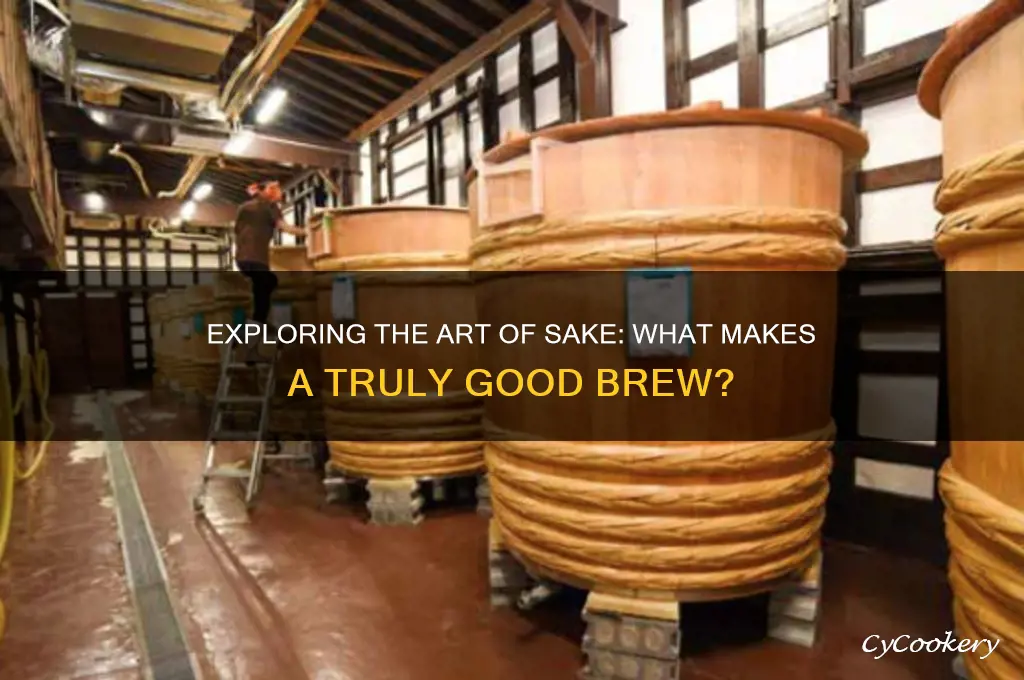 what is a good sake
