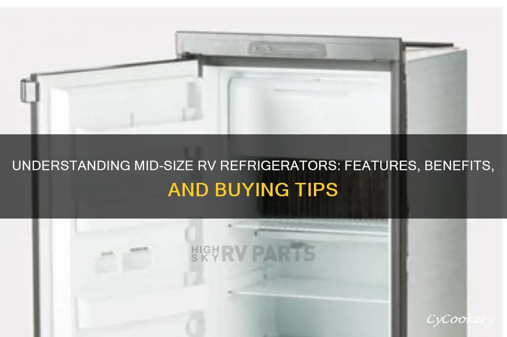 what is a mid size rv refrigerator