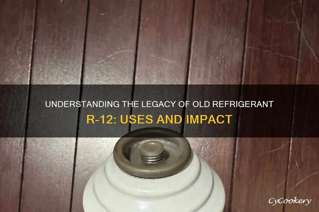 what is a old refrigerant r 12