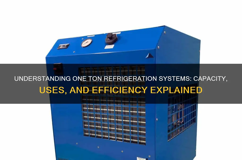 what is a one ton refrigeration system
