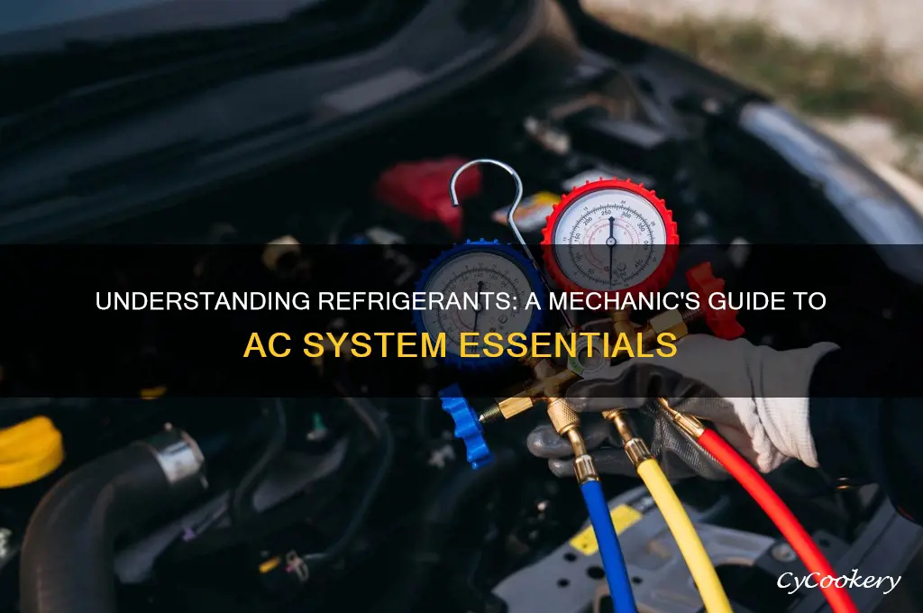 what is a refrigerant for a mechanic