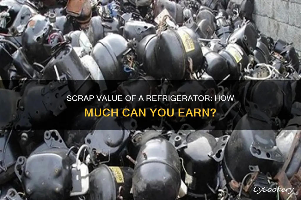 what is a refrigerator worth in scrap