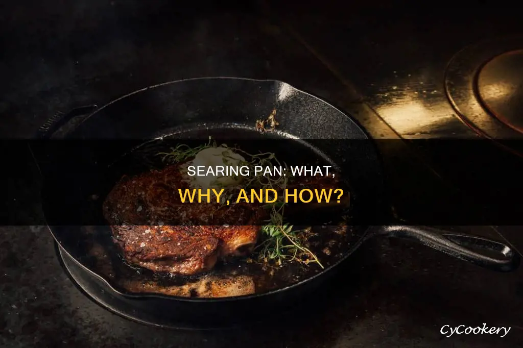 what is a searing pan