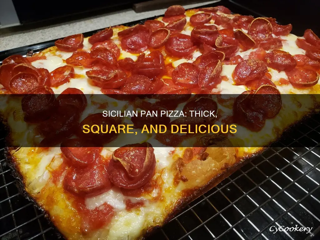 what is a sicilian pan pizza