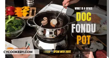 Explore Space Doc Fondue Pot: A Cosmic Culinary Adventure