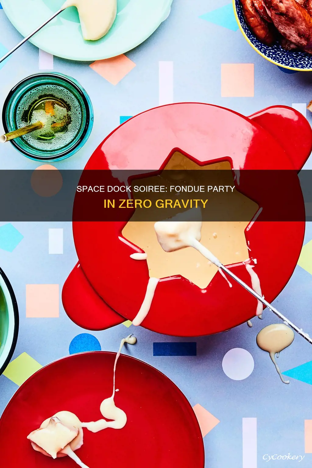 what is a space dock fondue party