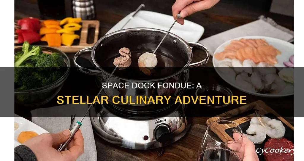 what is a space dock fondue