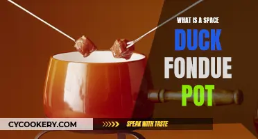 Space Duck Fondue Pot: An Out-of-This-World Cooking Experience