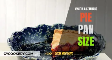 Pie Pan Sizes: What's Standard?