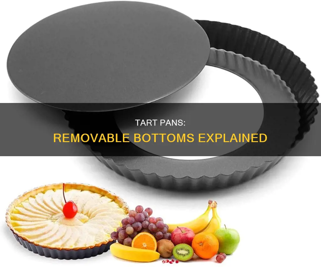 what is a tart pan with removable bottom