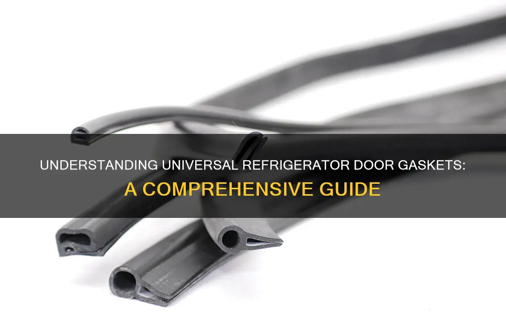 what is a universal refrigerator door gasket