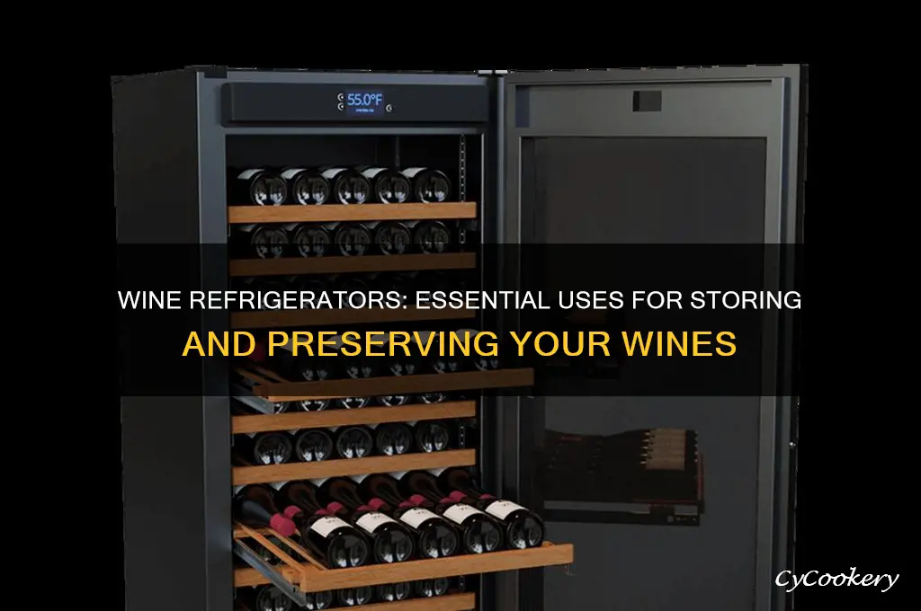 what is a wine refrigerator used for
