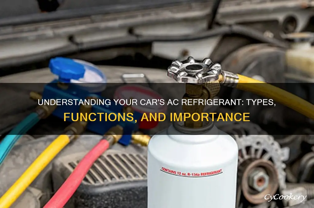 what is ac refrigerant in a car