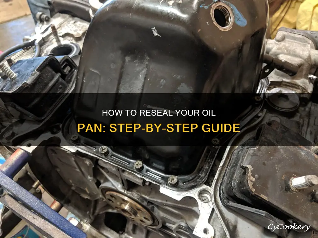 what is an oil pan reseal