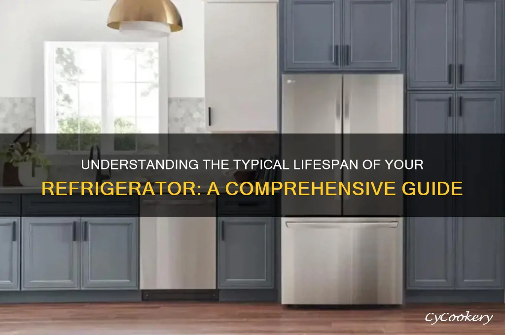 what is average life of a refrigerator