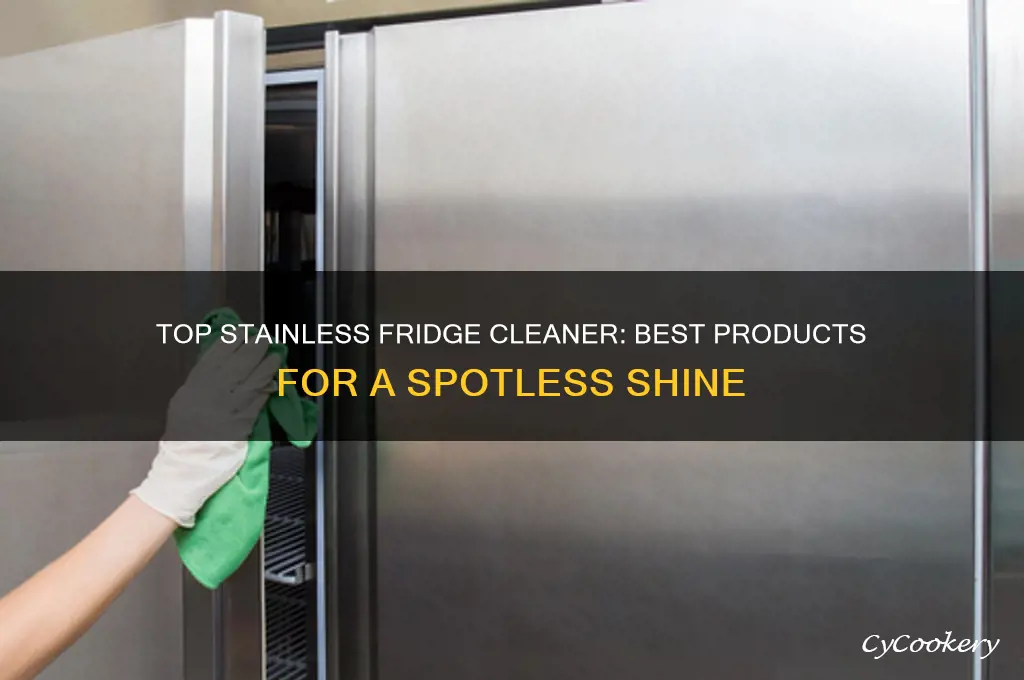 what is best cleaner for stainless refrigerators