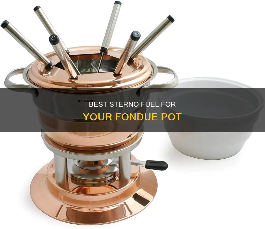 what is best sterno for fondue pot