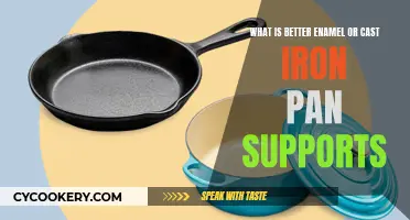 Enamel vs. Cast Iron Pan Supports: Which is the Superior Choice?