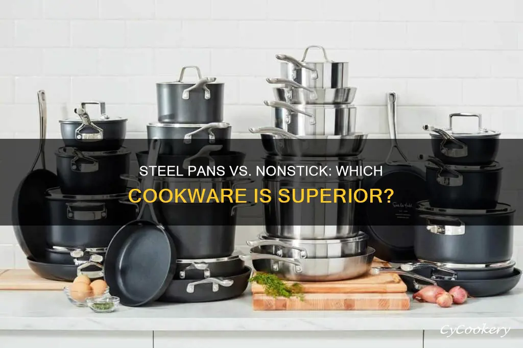 what is better stainless steel pans vs calphalon nonstick