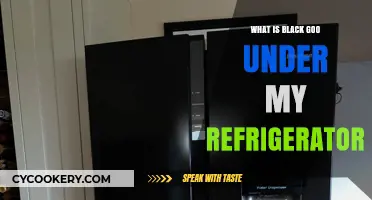 Black Goo Under Refrigerator: Causes, Concerns, and Cleaning Solutions