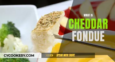 The Ultimate Cheddar Fondue: A Decadent Comfort Food