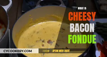 Cheesy Bacon Fondue: A Decadent Comfort Food