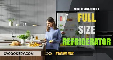 Understanding Full-Size Refrigerators: Dimensions, Features, and Buying Guide