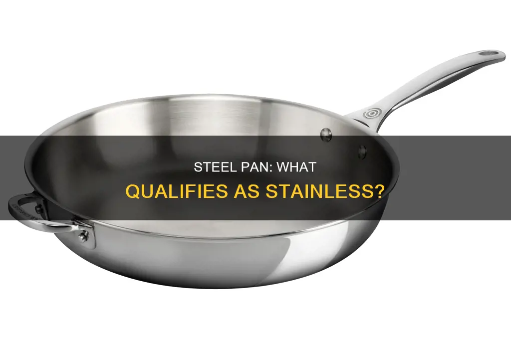 what is considered a stainless steel pan