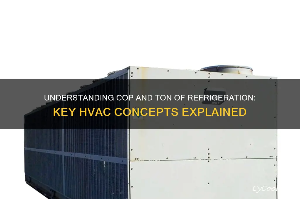 what is cop and ton of refrigeration