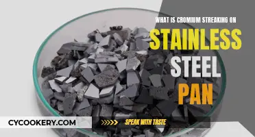 Why Stainless Steel Pans Streak