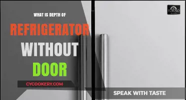 Understanding the Depth of Your Refrigerator Without the Door