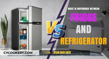 Fridge vs. Refrigerator: Understanding the Key Differences and Similarities