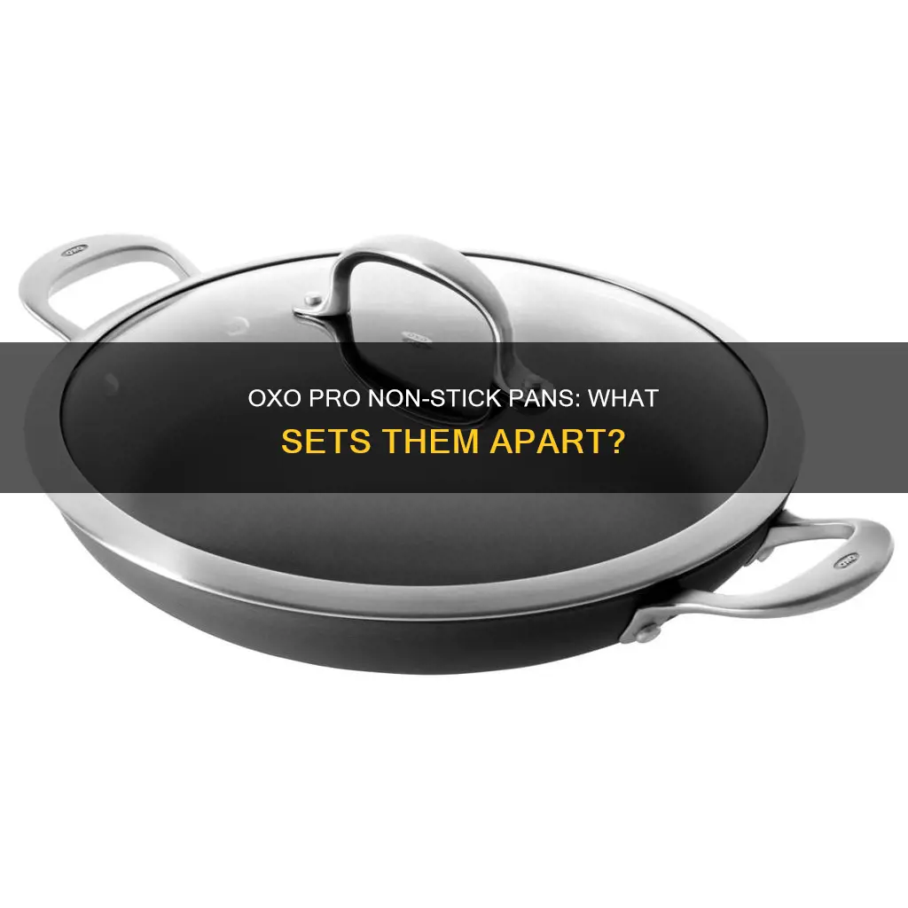 what is difference in oxo pro non stick pans