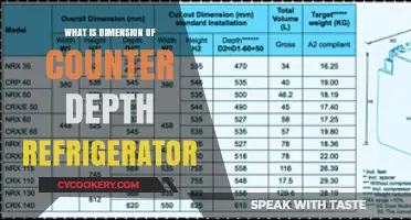 Understanding Counter Depth Refrigerator Dimensions for Modern Kitchens