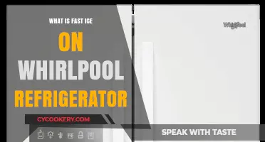 Understanding Fast Ice Feature on Whirlpool Refrigerators: A Quick Guide