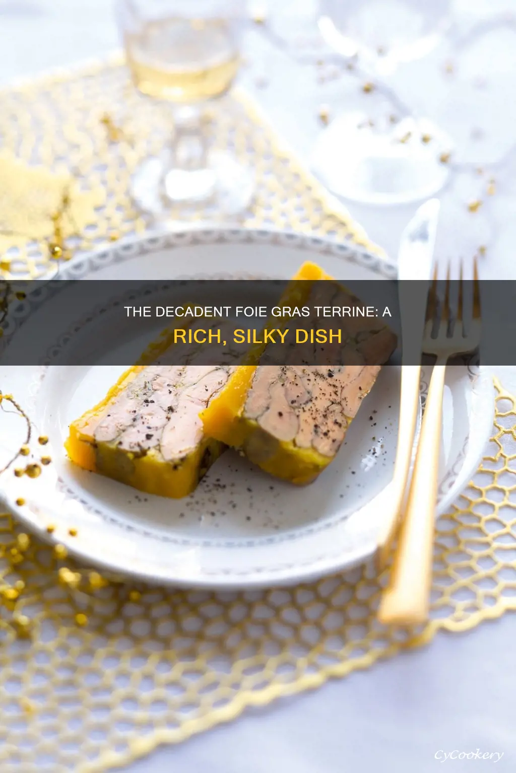 what is foie gras terrine