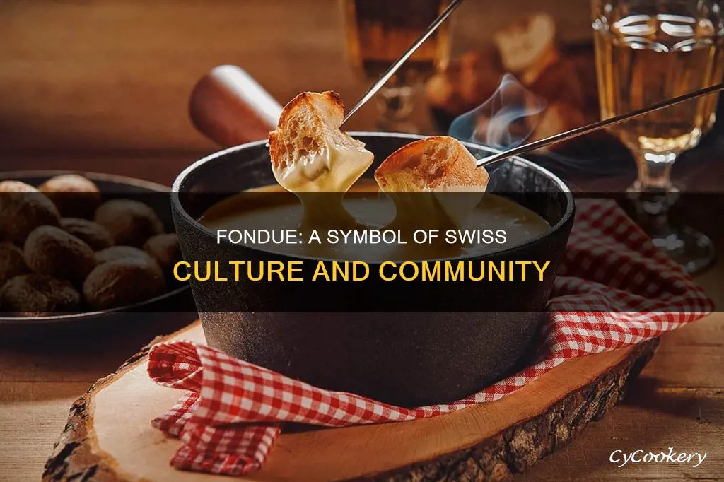 what is fondue a symbol of