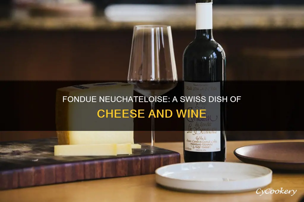 what is fondue neuchateloise made from