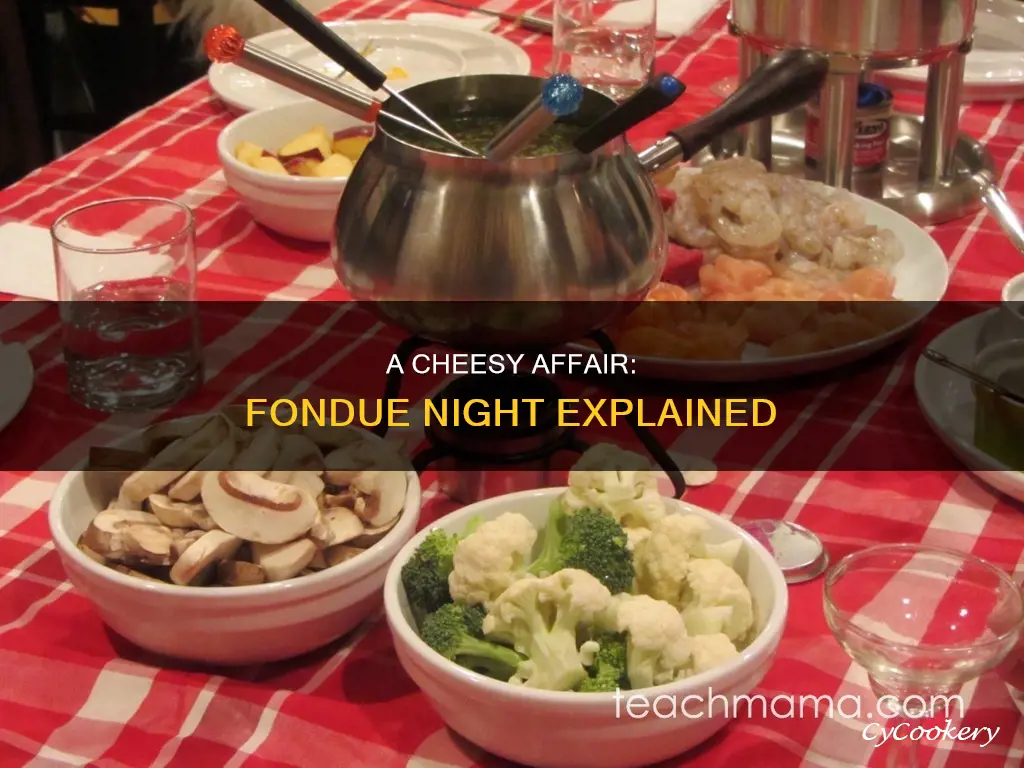 what is fondue night