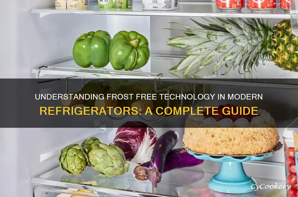 what is frost free technology in refrigerator