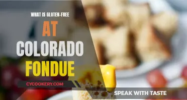 Gluten-Free Options at Colorado Fondue: A Comprehensive Guide