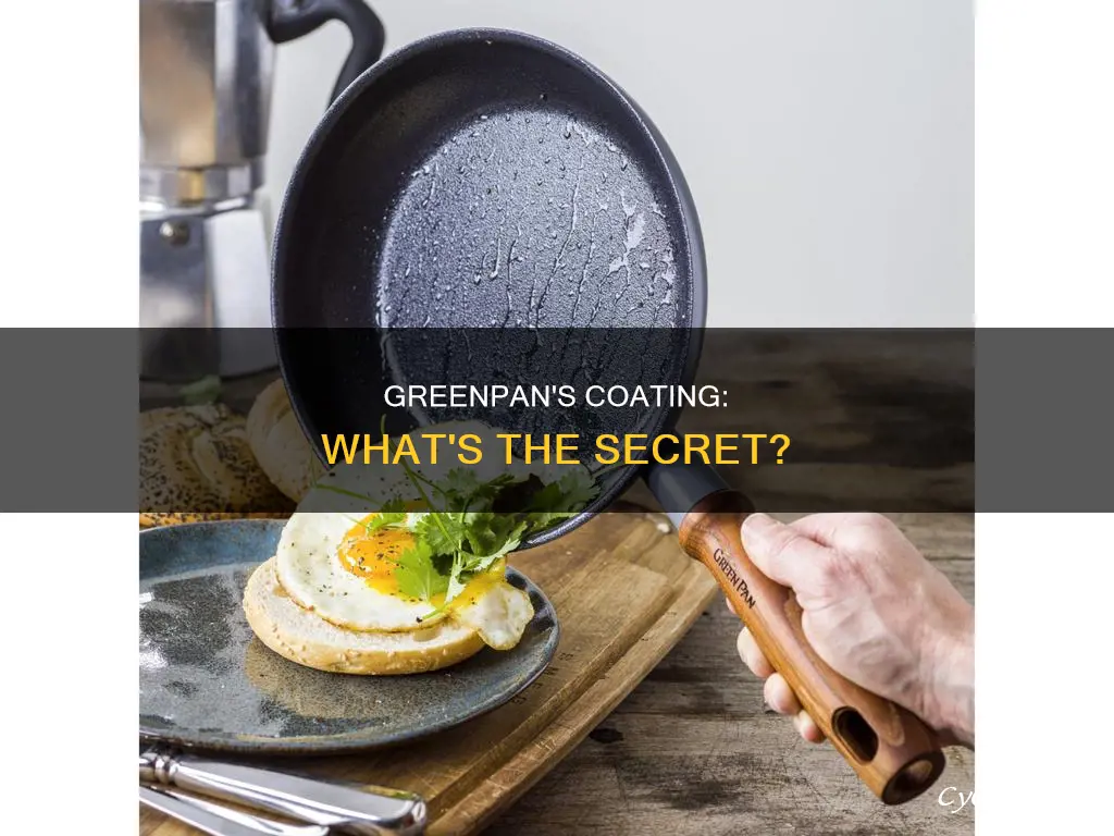 what is green pan coated with